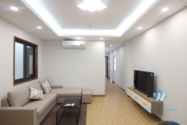 Brand new apartment with 02 bedrooms for rent in Yen Phu, Tay Ho.